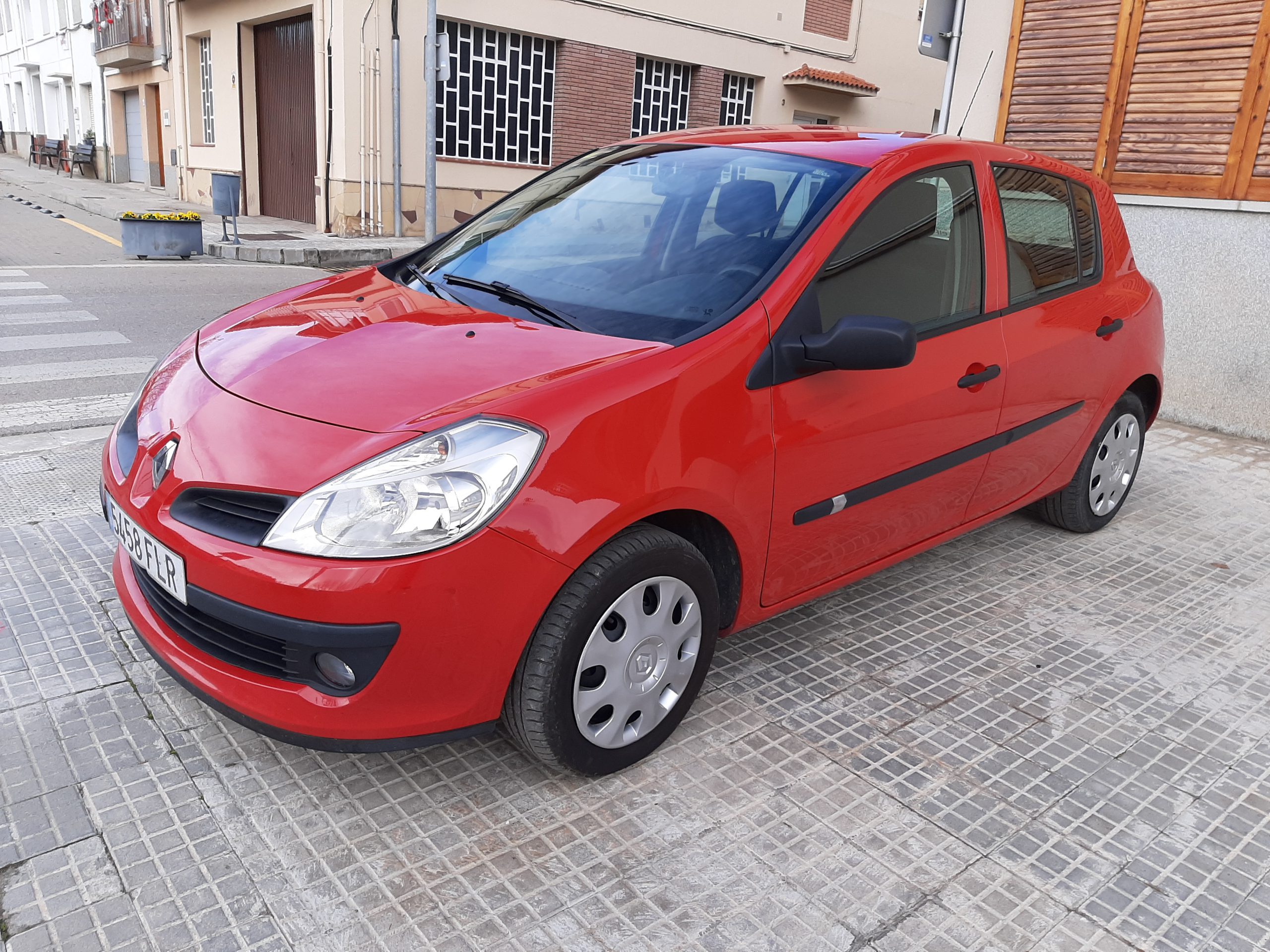Renault Clio Vermell 2 Autom bils PLANA